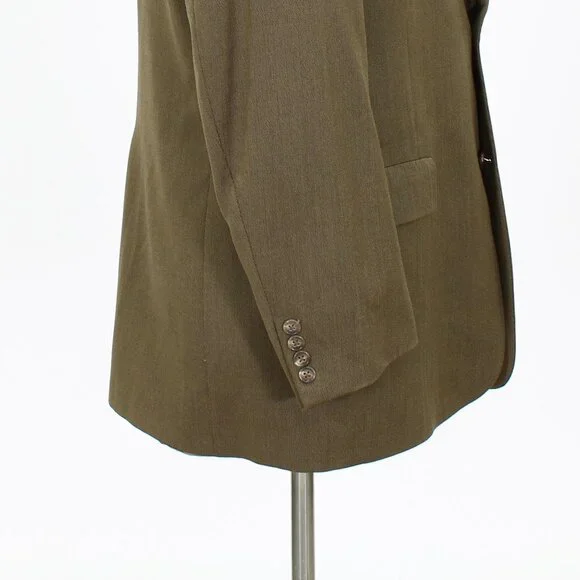 Hart Schaffner Marx Golden Trumpeter 41R Brown Sport Coat Blazer Jacket 2B B507